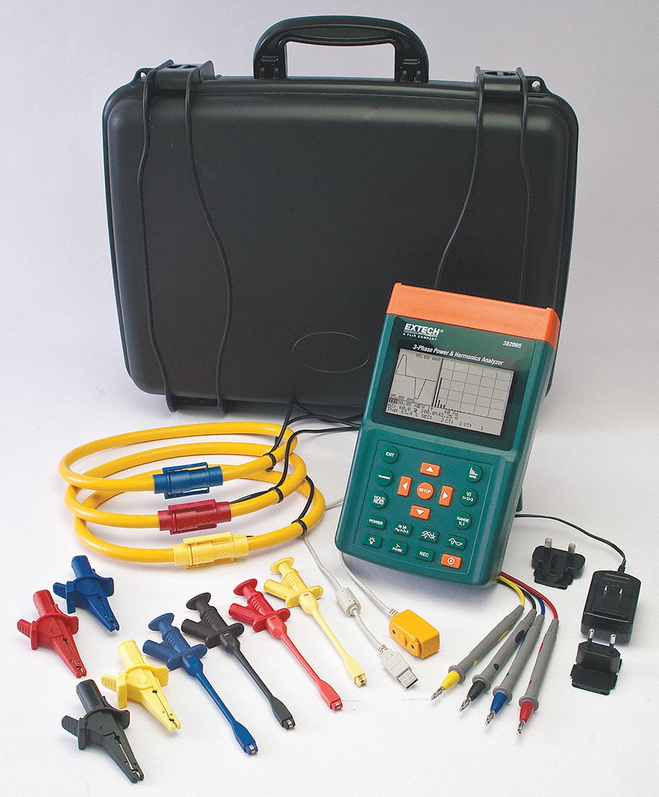 Power & Harmonics Analyzer, 9.99MW, 3000A