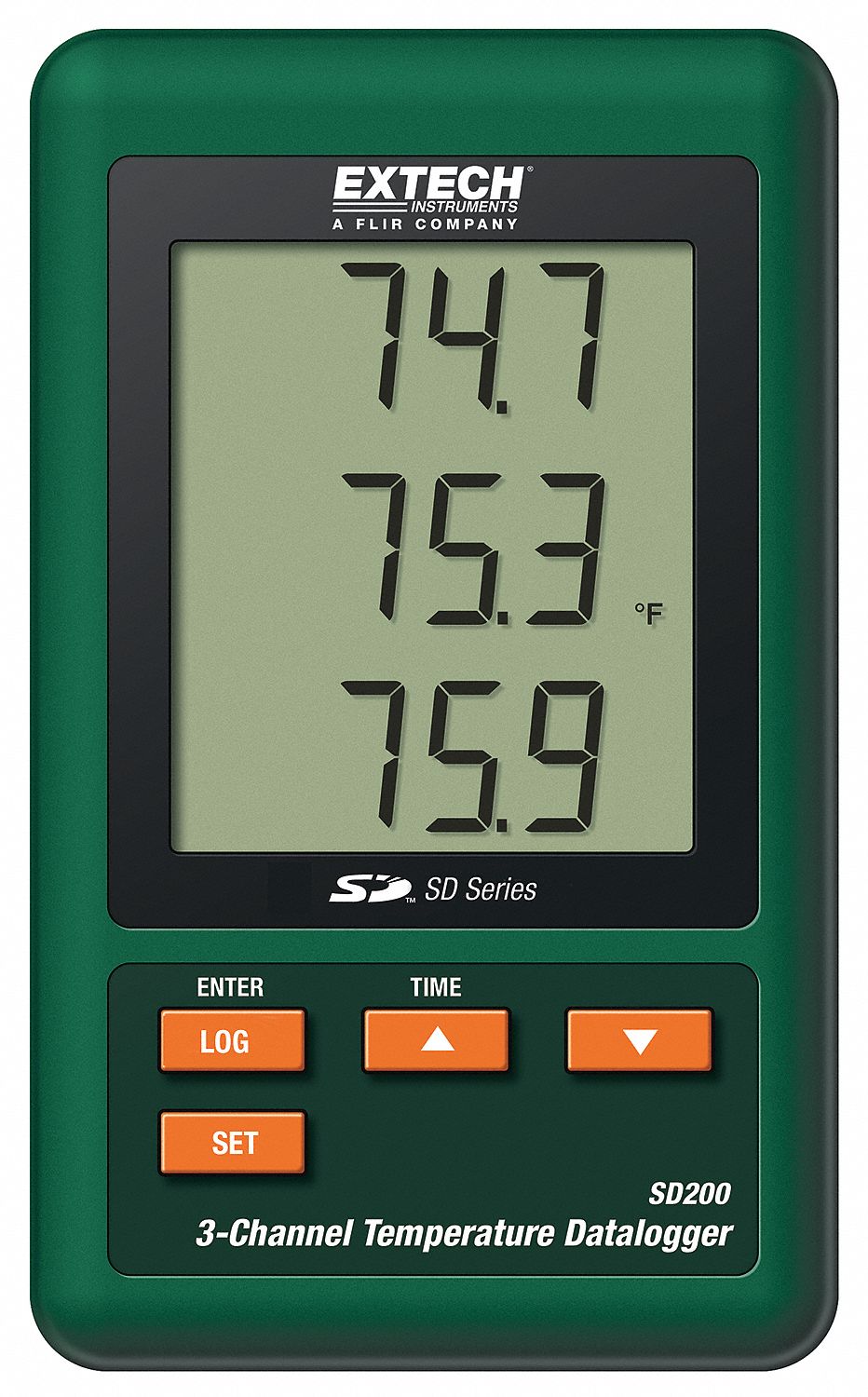 Temperature Datalogger, 3 Channel
