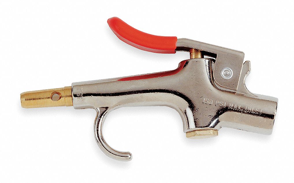 Air Gun, 150 psi, 5-1/4 In. L, 20 scfm