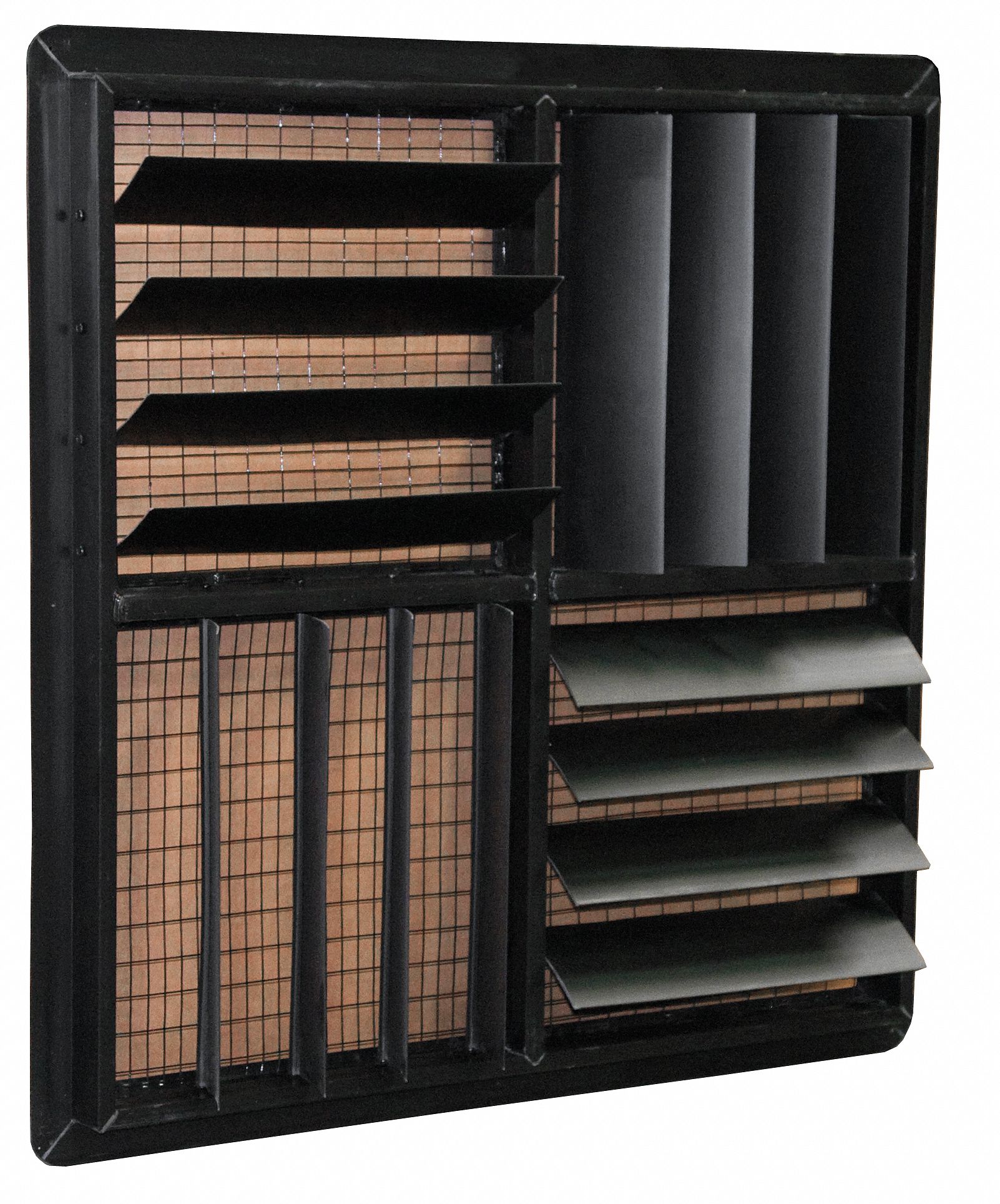 Louver Kit, 24 in., Plastic