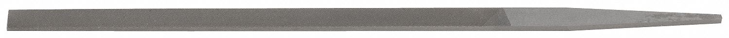 Narrow Pillar Prec File, Swiss, 8 In, 2 Cut