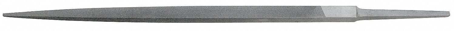 Square Precision File, Swiss, 8 In, 2 Cut