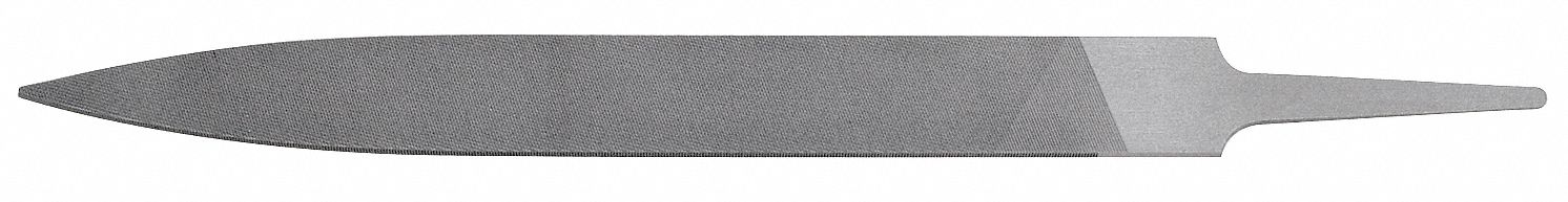 Warding Precision File, Swiss, 8 In, 0 Cut