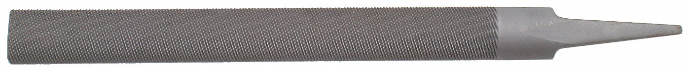 Half Round File, Bastard, American, 6 In