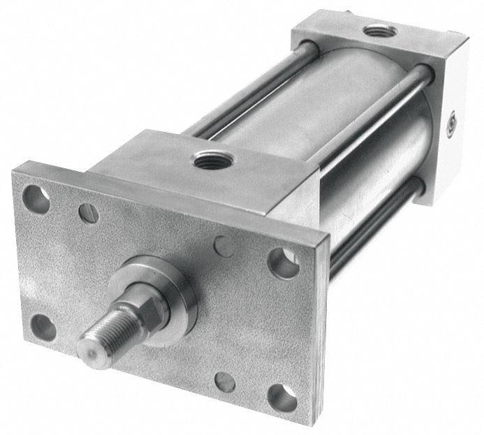 Air Cyl, 2-1/2 In Bore, 9-1/2 In Stroke
