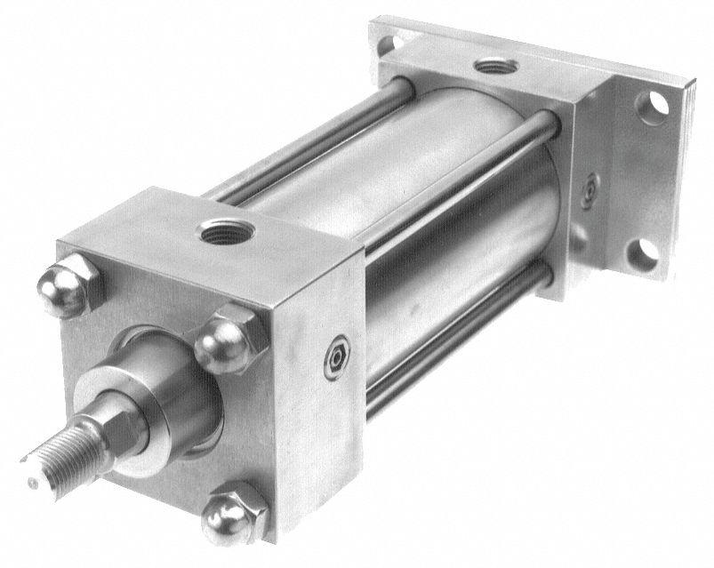 Air Cyl, 2-1/2 In Bore, 9-1/2 In Stroke