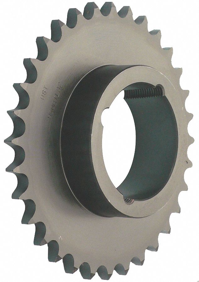 Sprocket, Taper-Lock(R), #50, O D 3.113 In
