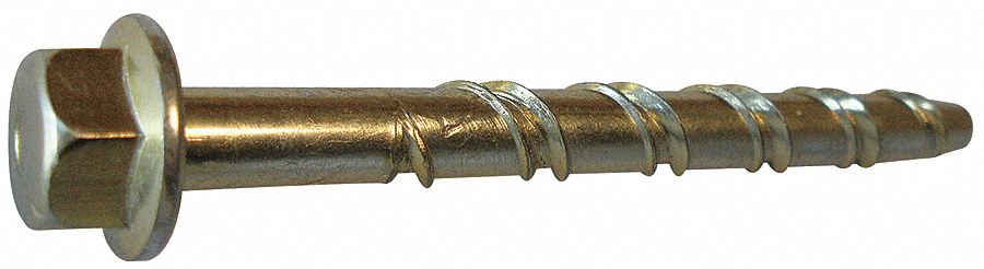 Screwbolt, Hex Flange, 12 Dia x75mm, Pk 50