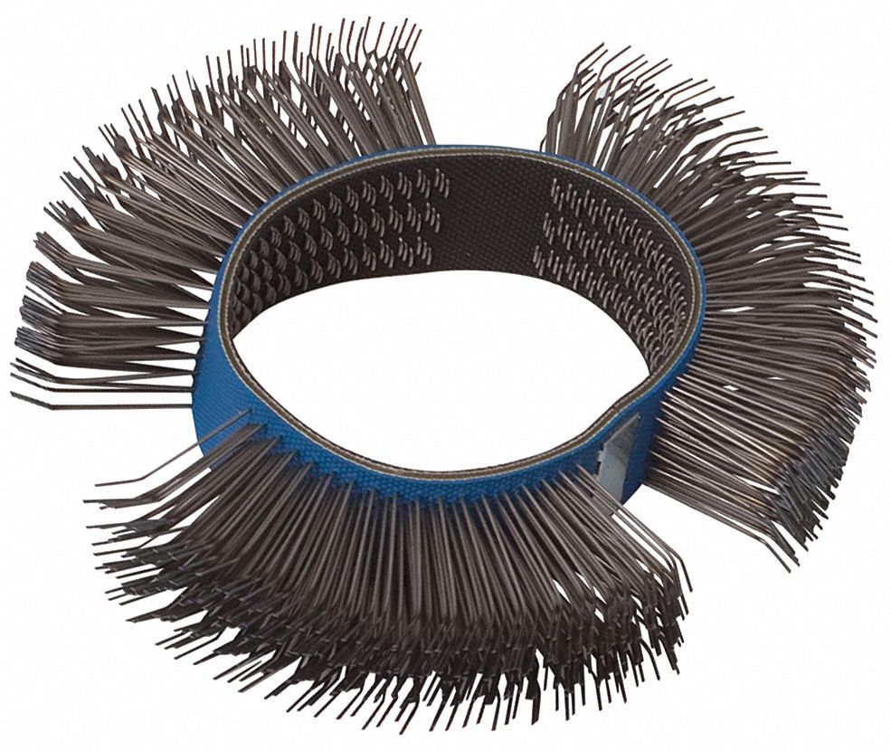 Wire Wheel, Medium, 4 In, Steel, 4500 RPM