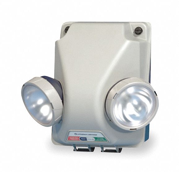 Emerg. Light, 9W, 12-1/2In H, 12In L, 9In W