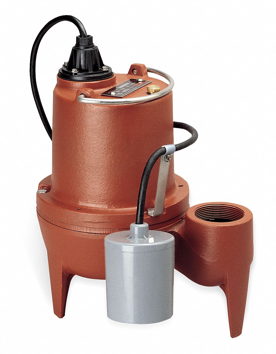 Pump, Sewage, 4/10hp, 12a