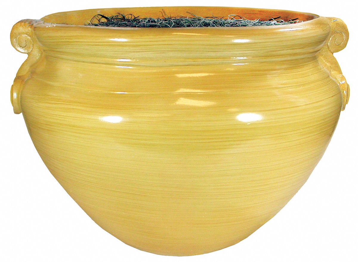 Pot, 16 In Dia, Ash