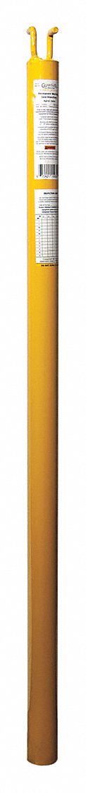Warning Line Mast, 40 In. H, Yellow