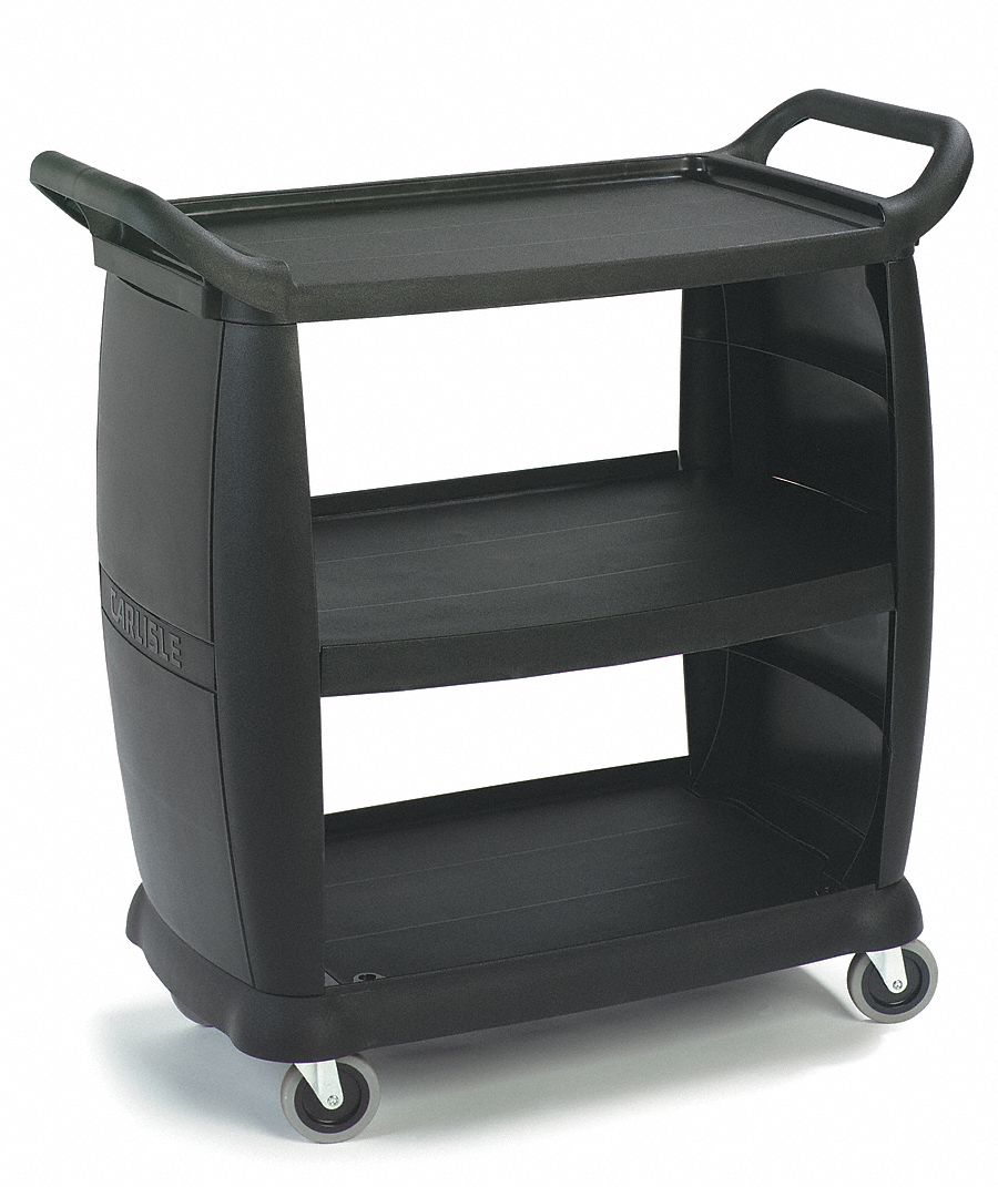 Bussing and Transport Cart, 300 Lb. Cap