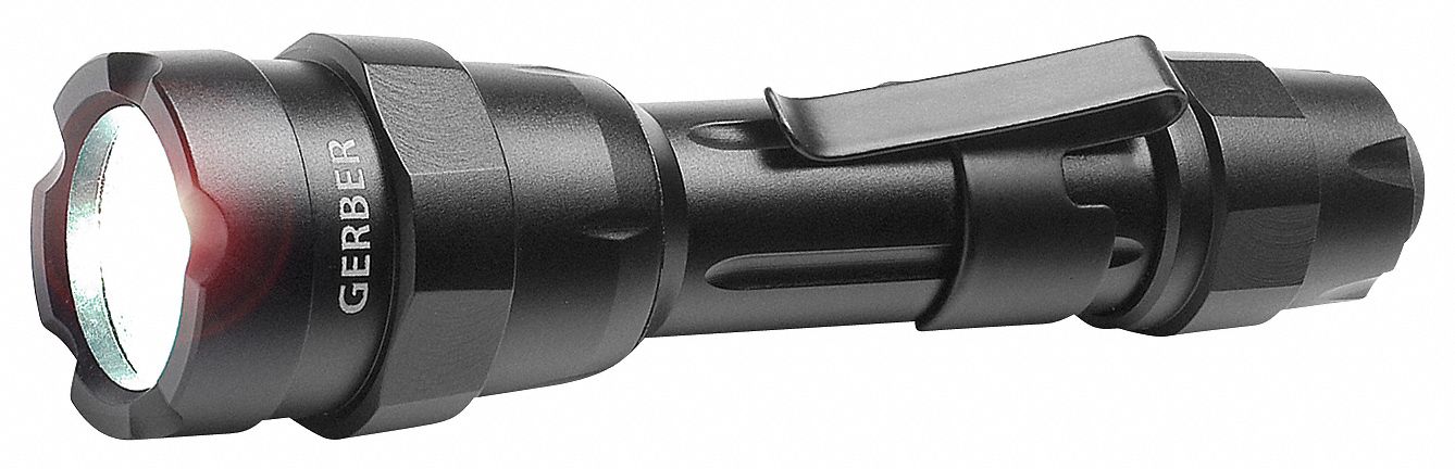 Safety-Approved Flashlights, CR123, Blk, 3K