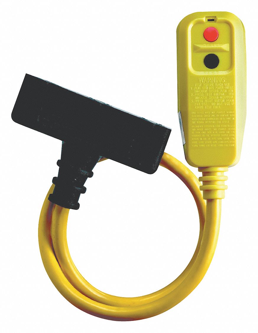 GFCI, 2 Ft Tri Cord