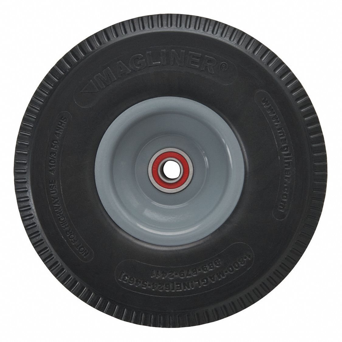 Hand Truck Foam Filled Wheel, 3-1/2 In.W