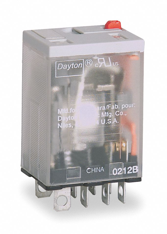 Relay, 8 Pins, Dpdt, 15a