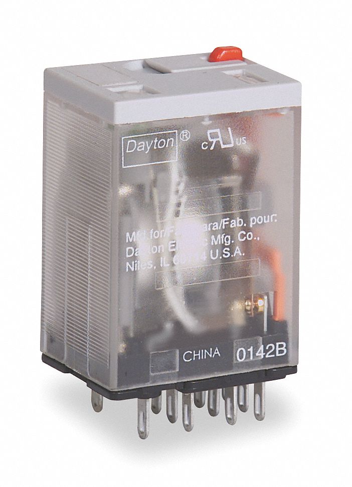 Relay, 14 Pins, 4pdt