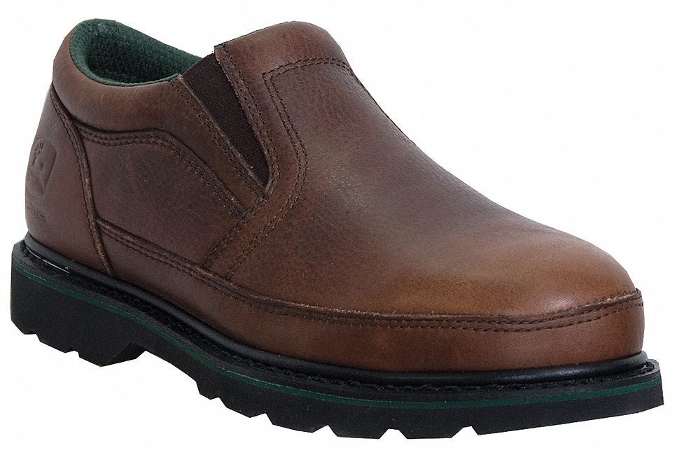Work Shoes, Stl, Mn, 12, Walnut, 1PR