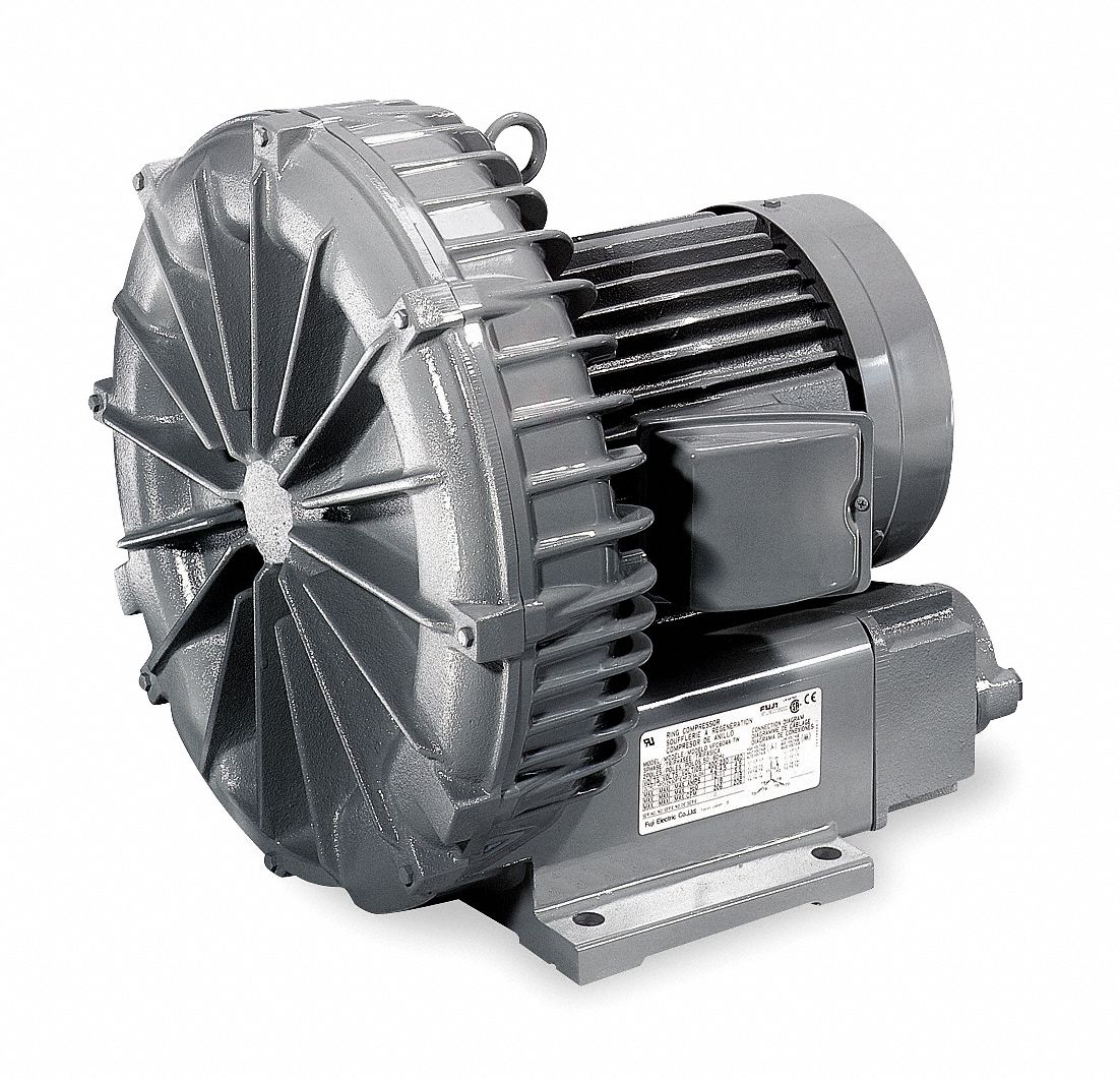 Regenerative Blower, 4.50 HP, 206 CFM