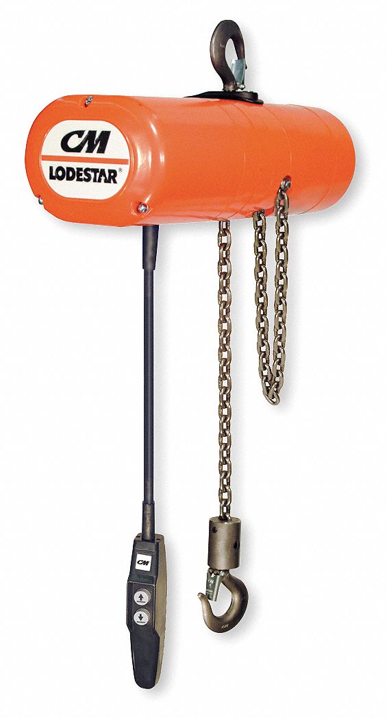 Electric Chain Hoist, 0 to 5.5 fpm