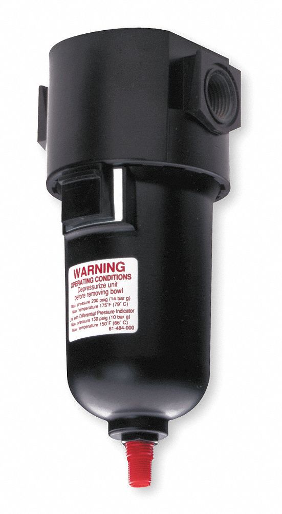Separator, Condensate, 1/2 In NPT, 200 PSI