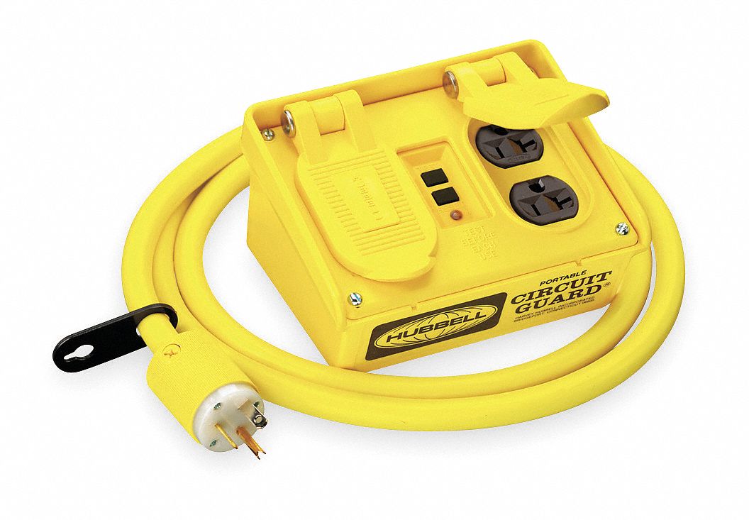 GFCI, 15a 120v 4 Outlet