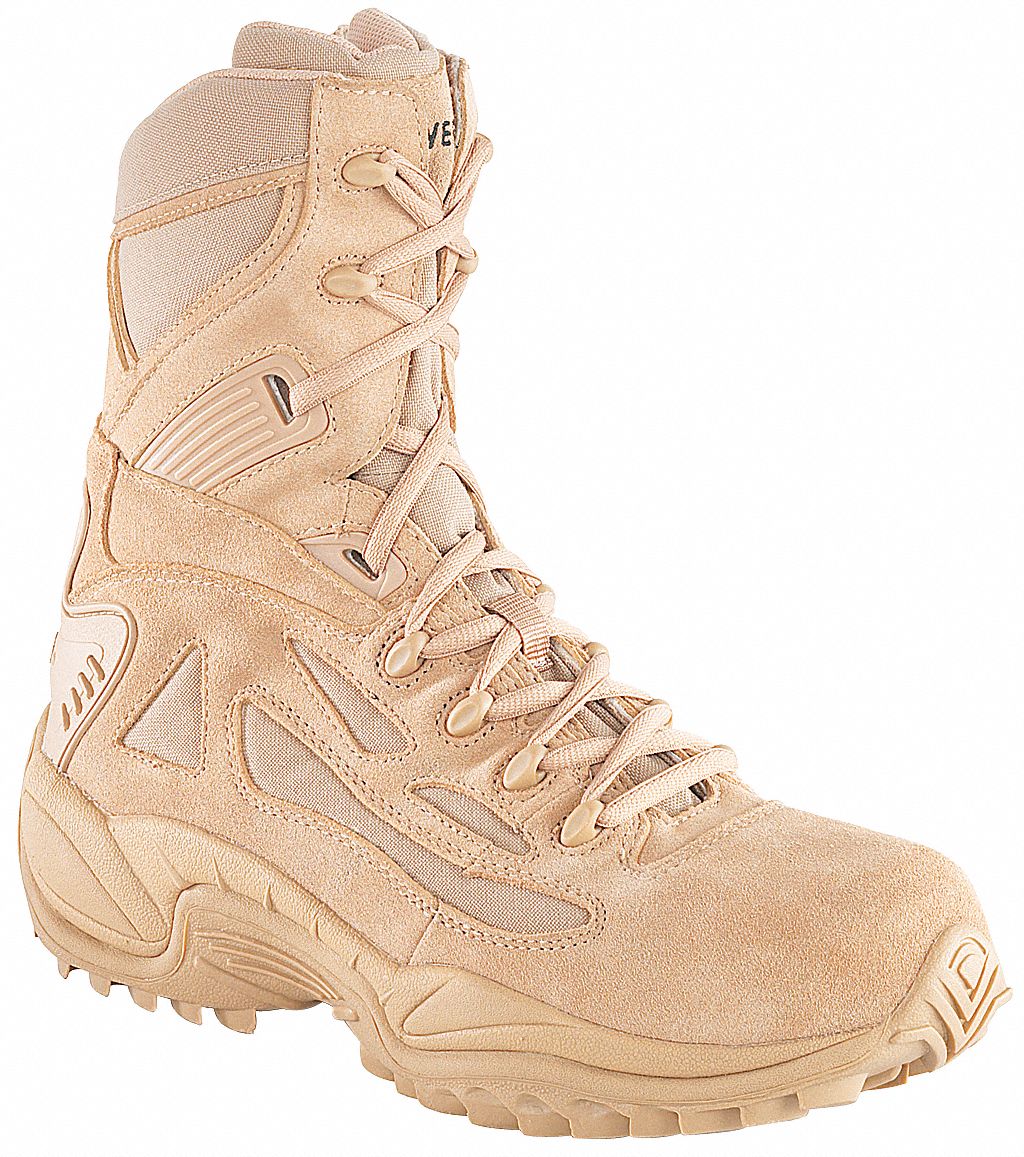 Military Boots, Comp, Mn, 12, Tan, 1PR