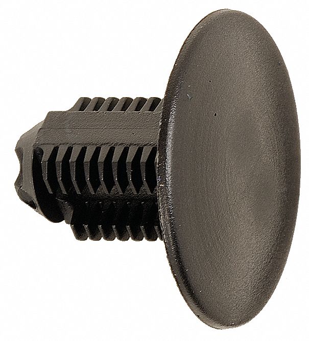Rivet, Push, Plstic, Hole Sz 7.2mm Sq, PK25