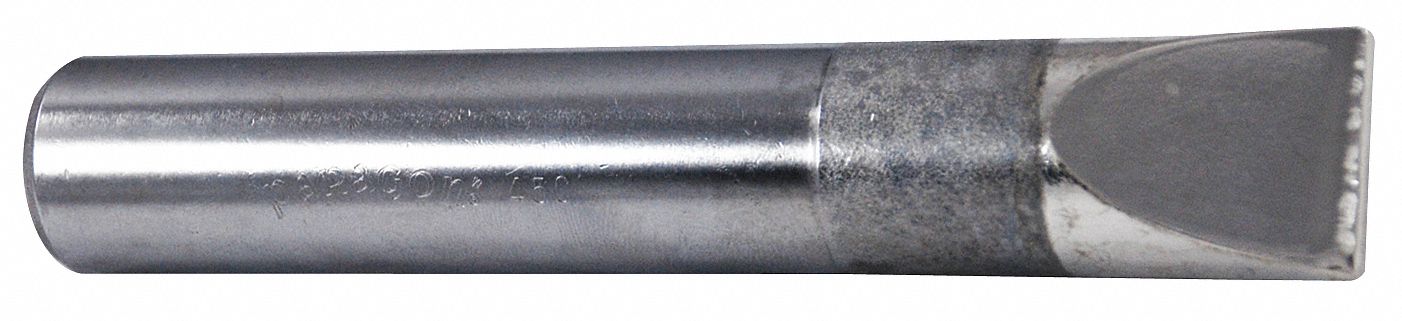 Soldering Tip, Chisel, 0.875 In