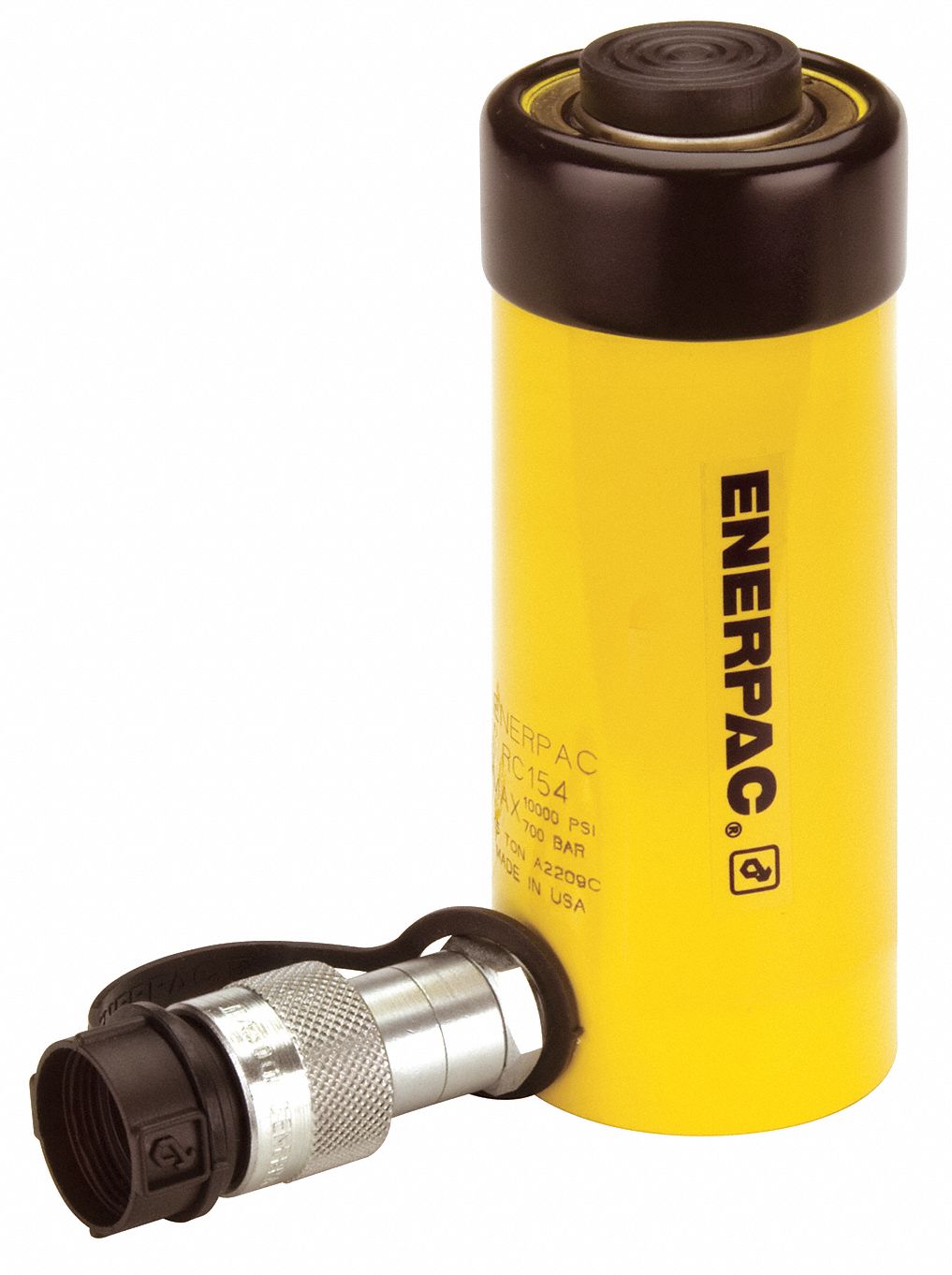 Cylinder, Steel, 15 Ton, 4.00 In Stroke