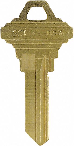 Key Blank, SC1, Pk 10