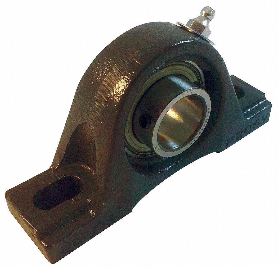 Mounted Brg, Pillow Block, Dia 3/4 In