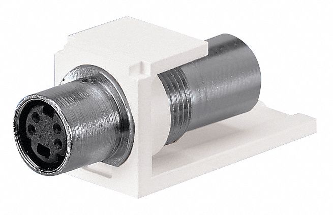 S-Video Coupler, Mini-Com, Off White