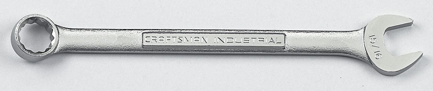 Combination Wrench, 15/16In, 12-1/2In OAL