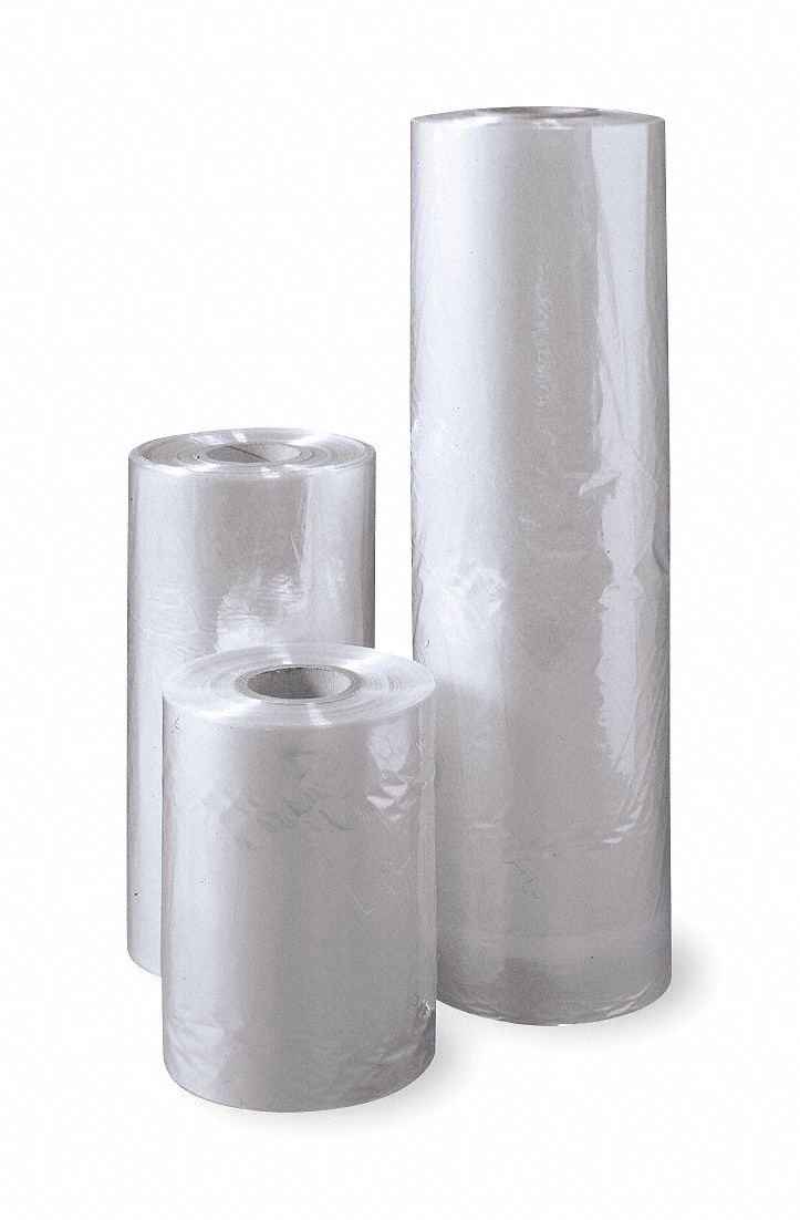 Heat Actvtd Shrink Film, 500 ftx18In, PVC