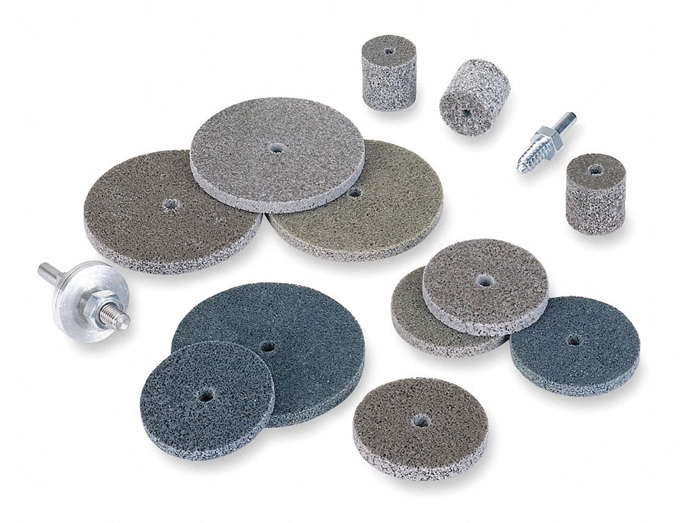 Unitized Wheel, 3 Diax1/4 Wx1/4, SC, VFN