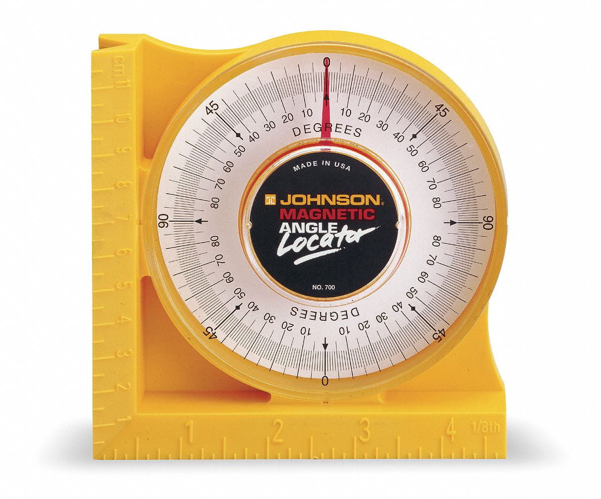 Protractor Angle Finder, 4 In, Magnetic