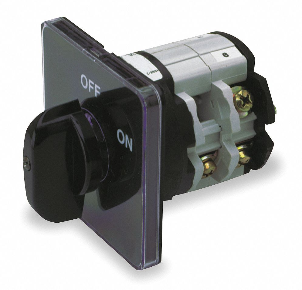 Rotary Cam Switch, 600V, 20A, 3 Pole, 3Phase