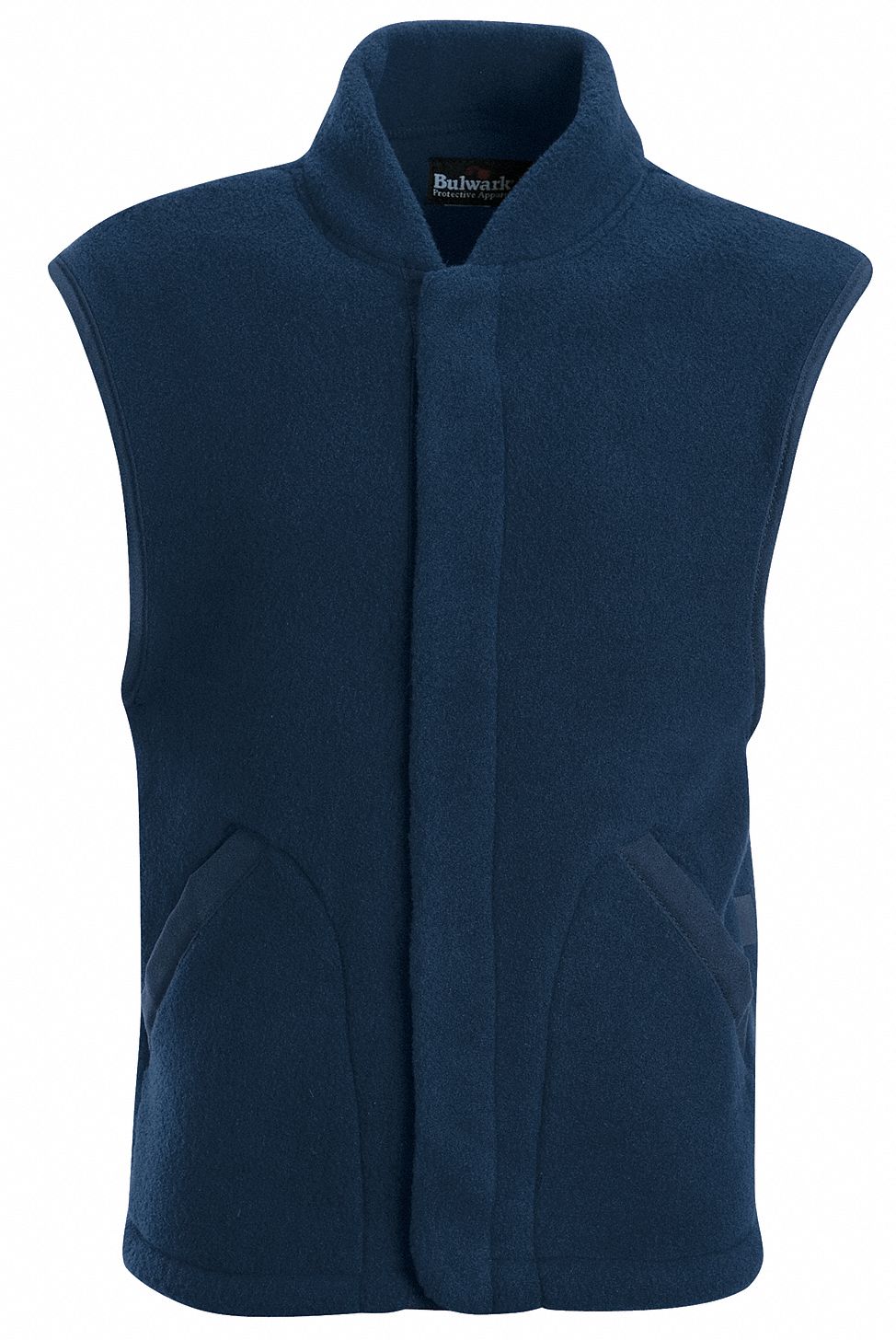 Flame-Resistant Vest Liner, Navy, L, HRC 2