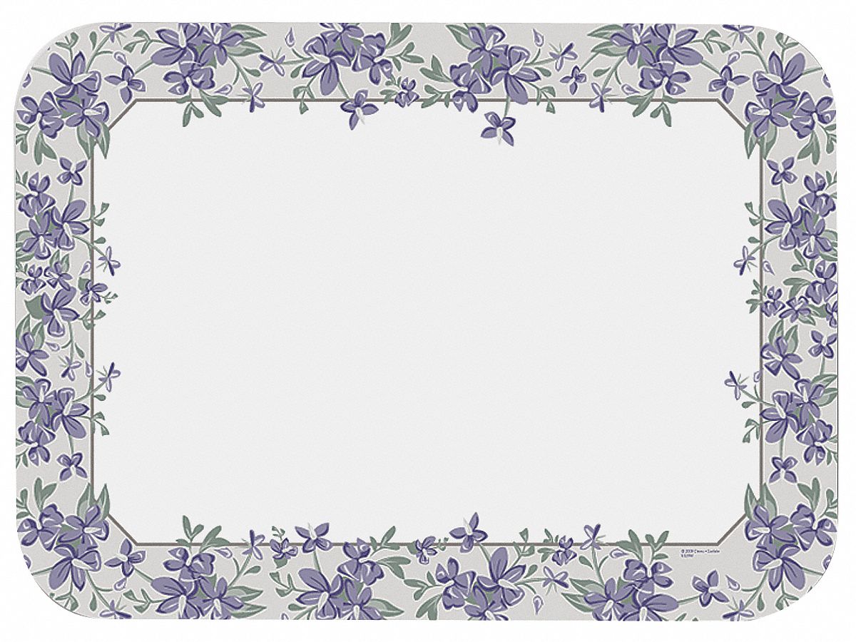 Traycover, Orchid Borders, PK 1000