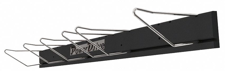 Wall Rack 36 In Long With Six 6 In Hooks