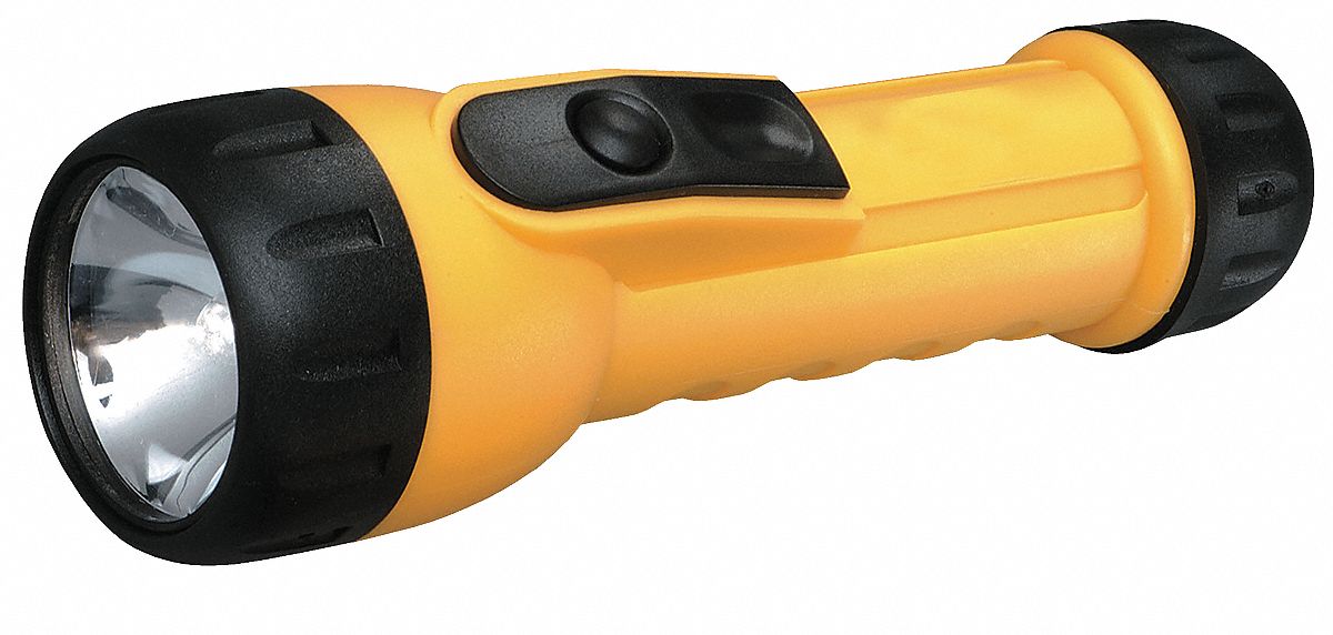Industrial Flashlight, D, Krypton, Yellow