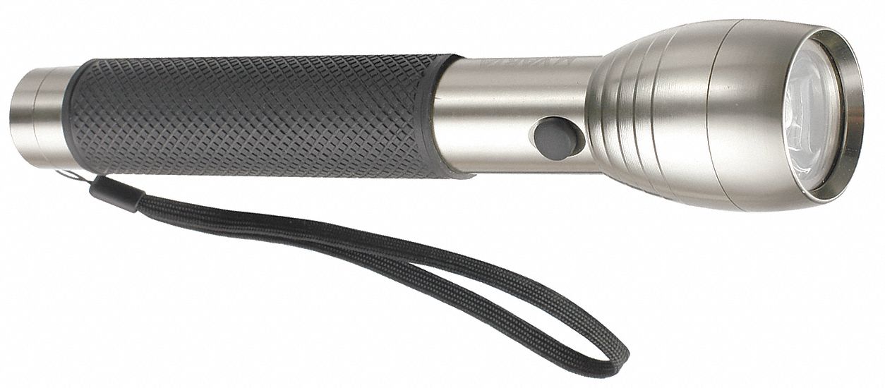 Industrial Flashlight, C, LED, Titanium