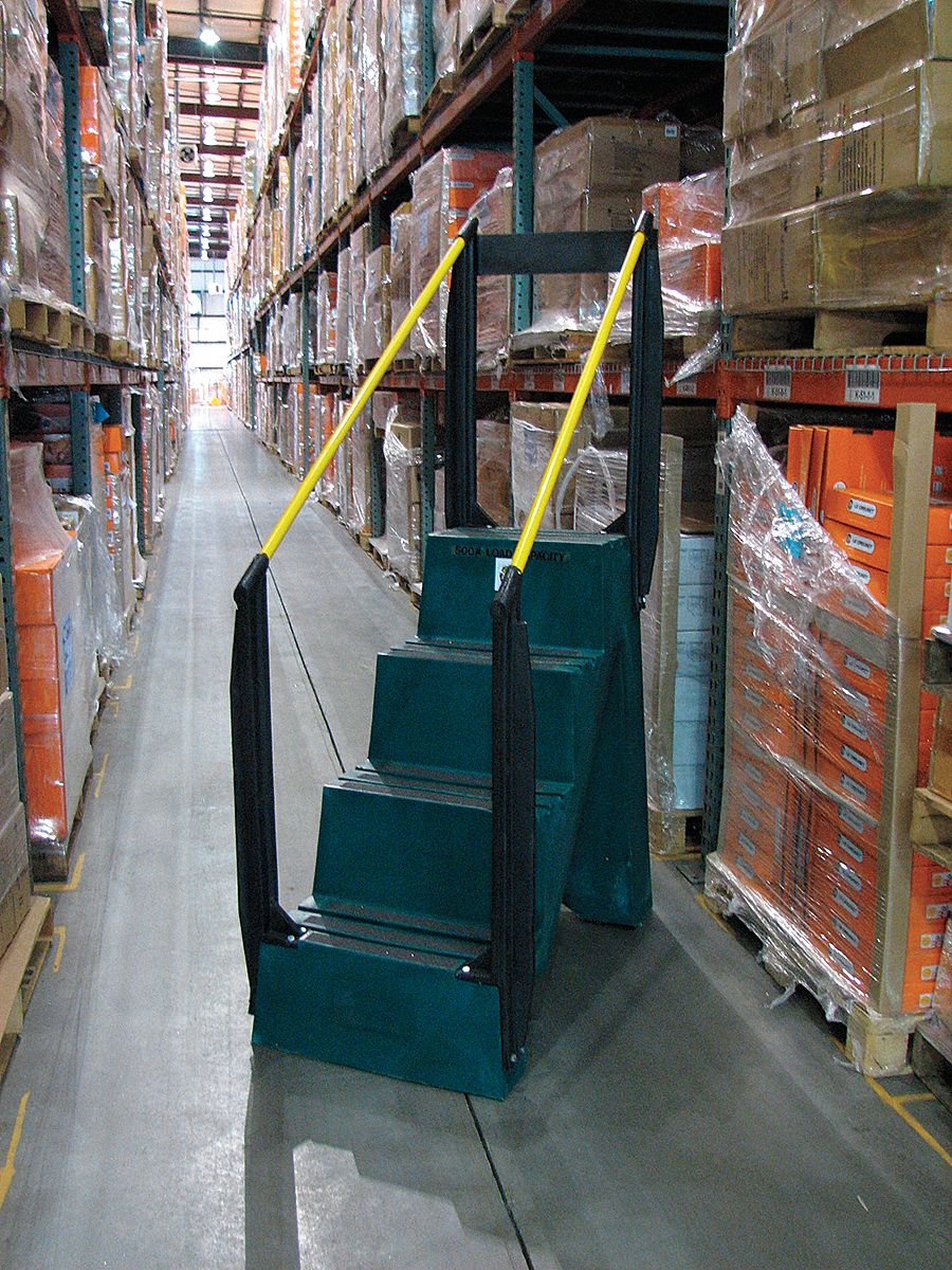 Step Stand, 66 In H, 500 lb., PCR