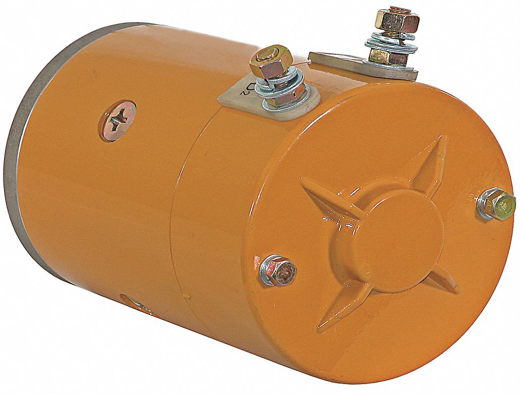 Snowplow Motor, 4.5 In Dia Twin Post