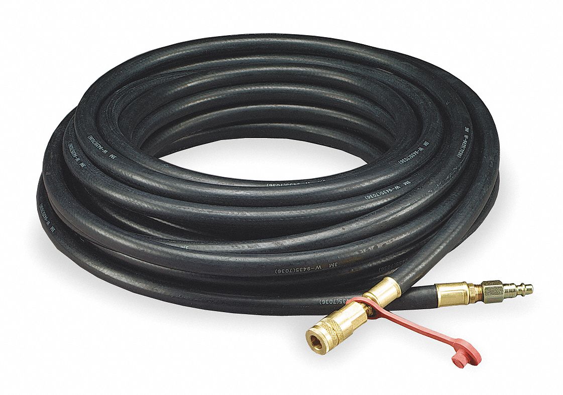 Airline Hose, 100 ft. L, 3/8 In. Dia.