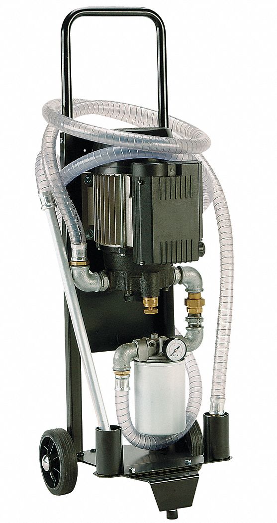 Oil Filter Cart, Econ, Outlet 3/4 In. NPTF