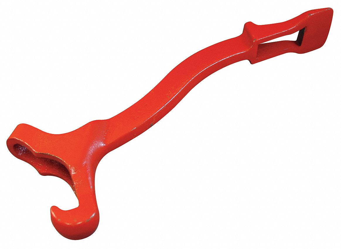 Spanner Wrench, 11 In. L, Aluminum